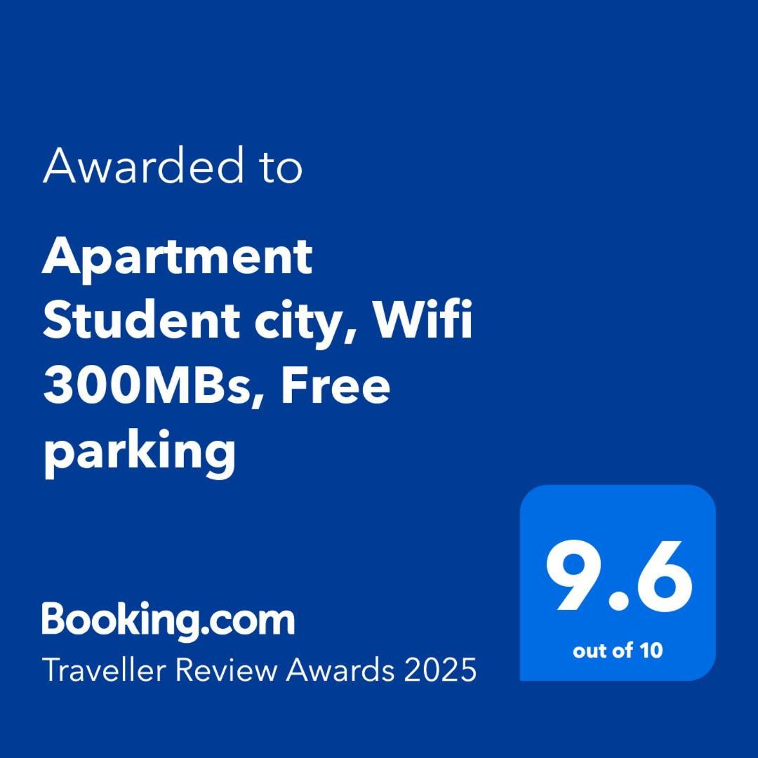 Apartment Student City, Wifi 300Mbs Белград Экстерьер фото